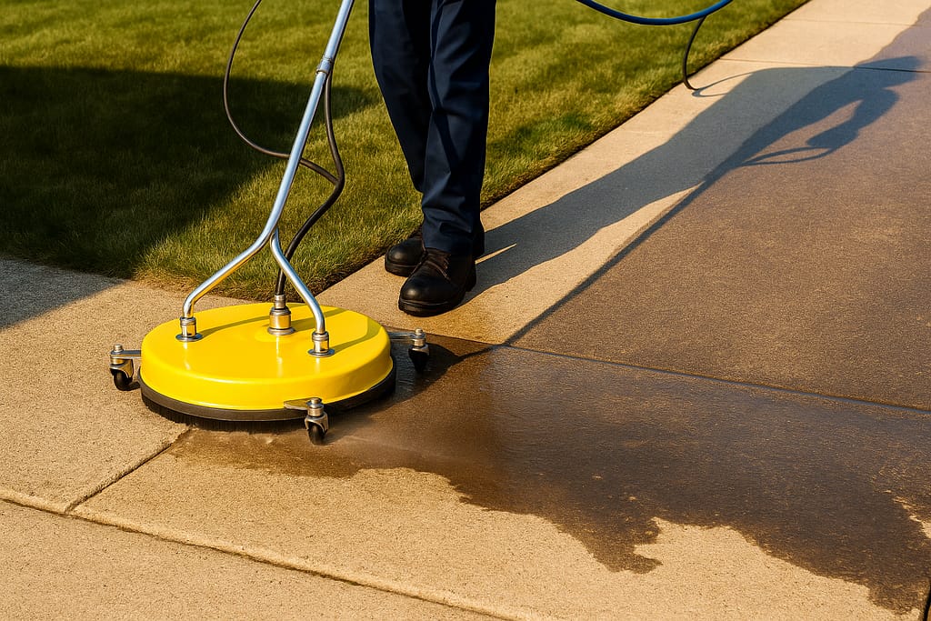 Driveway and Walkway Cleaning: Enhance Curb Appeal and Safety with Green Sun