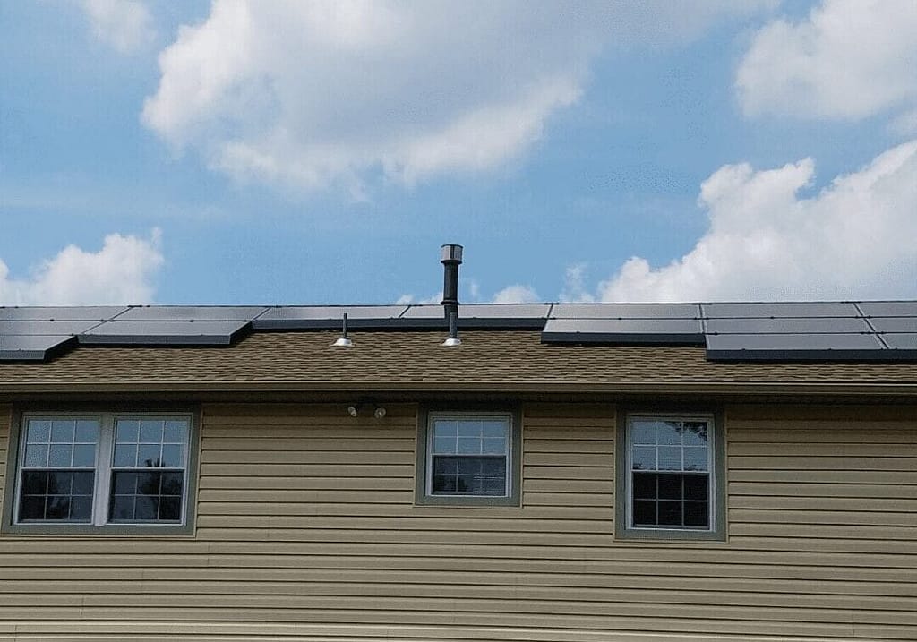 Solar Panel Deinstallation, New Roof & New Solar