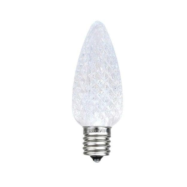 Pure White Diamond Bright Faceted C9 LED Lights – Professional Design & Installation