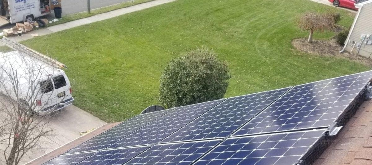 Lower PV Solar PV Array in Monmouth Junction NJ