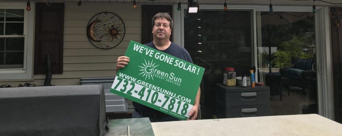 Ashraf from Monmouth Junction, NJ is going solar