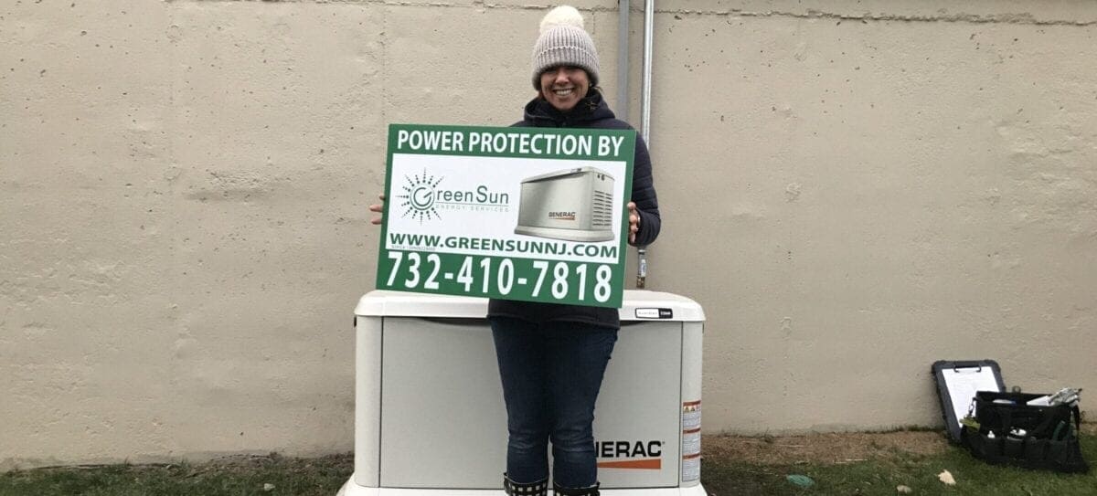 22 kW Generac Generator installed in Freehold NJ