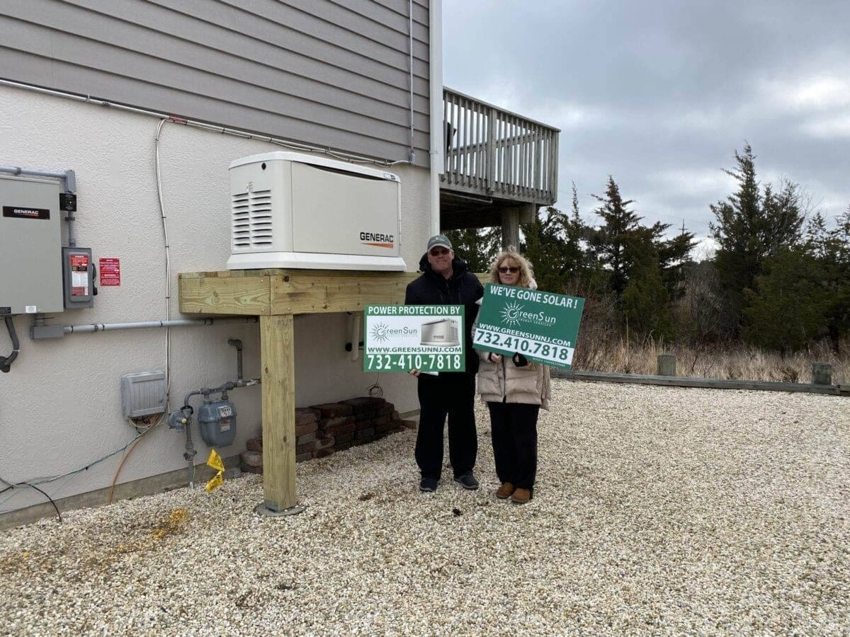 16kw Generac Generator installed for our client in Little Egg Harbor