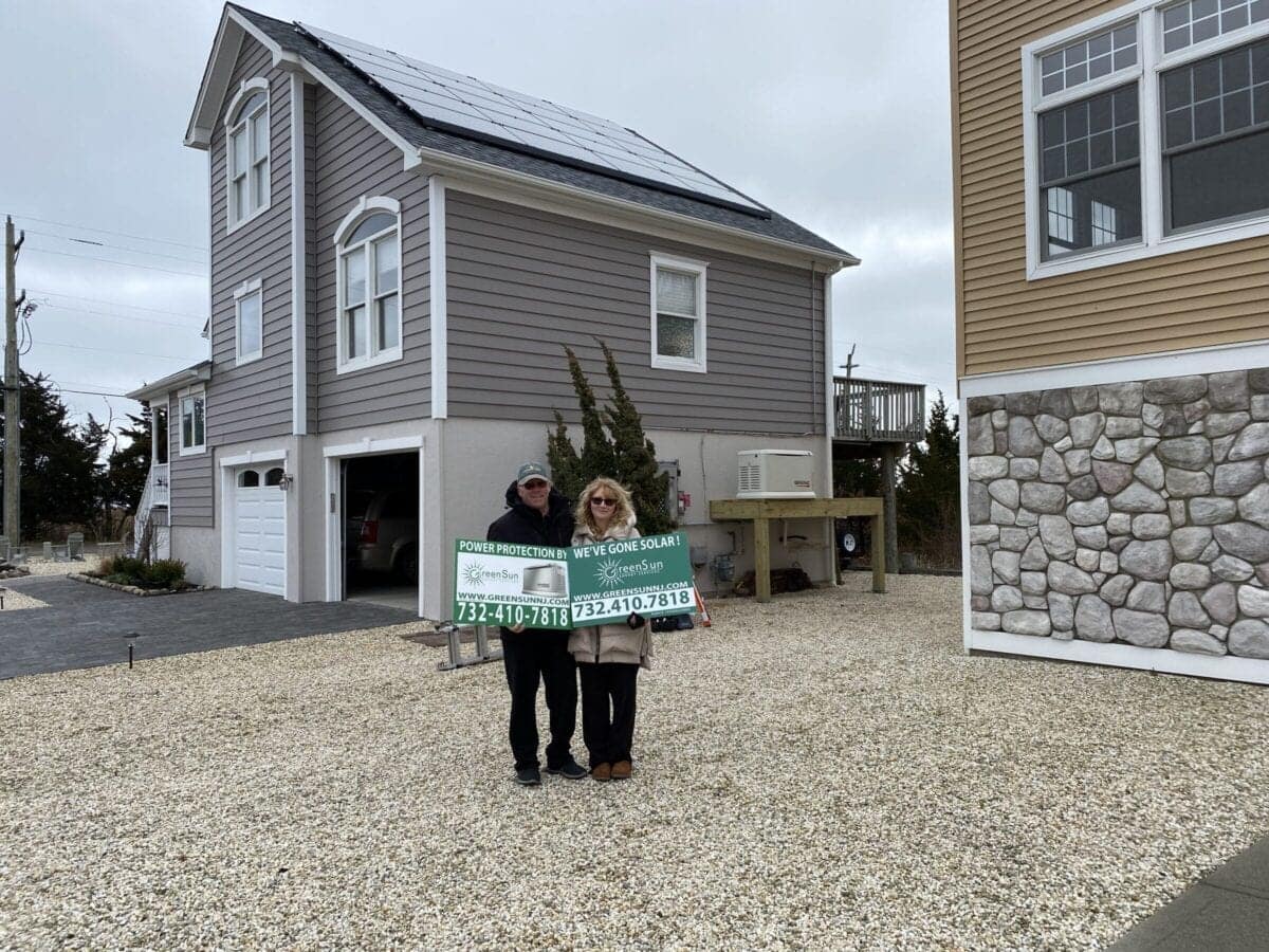 8.05 kW Solar and 16 KW Generac Generator in Little Egg Harbor, NJ